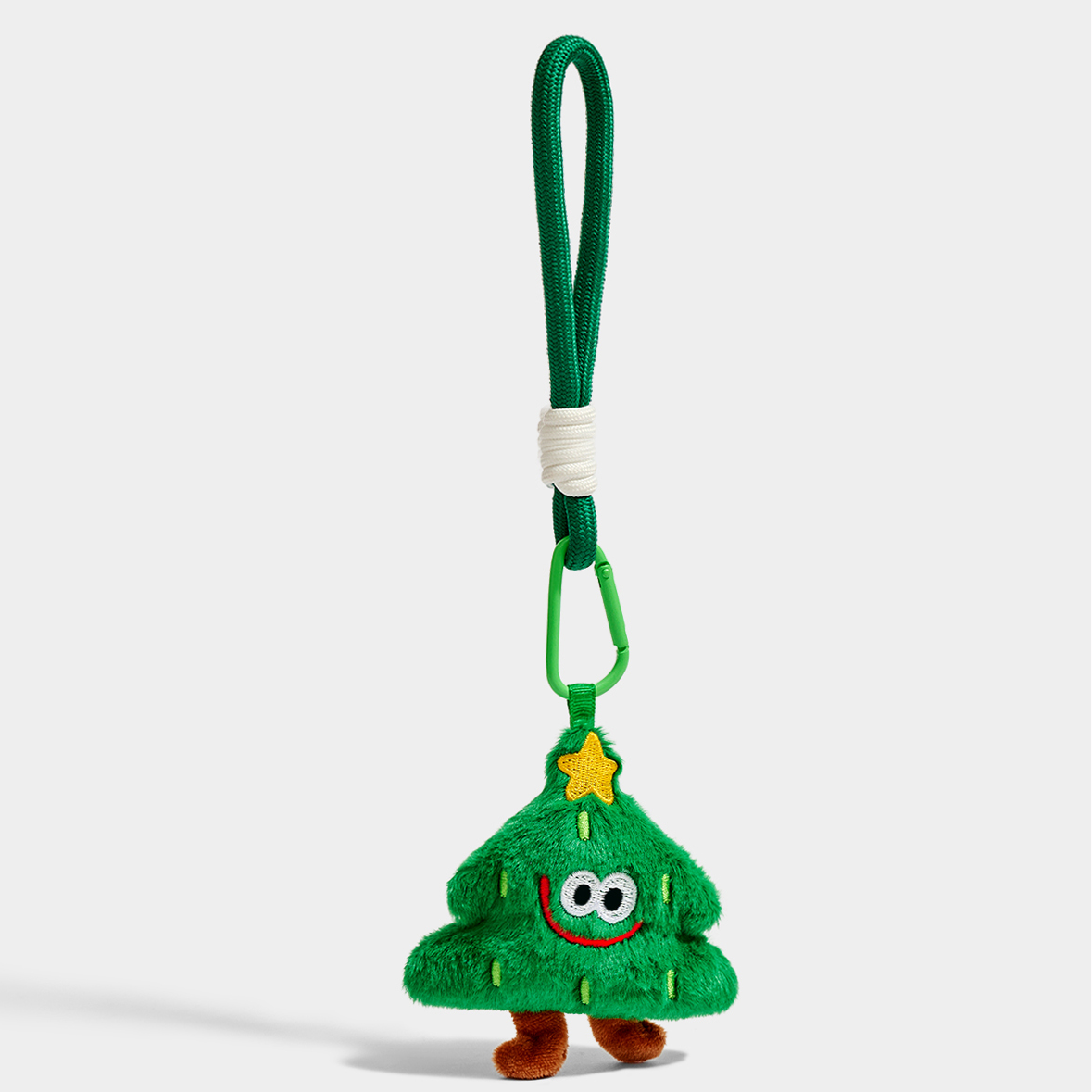 Merry Sprout Smiling Tree Keychain