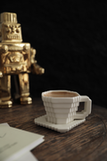 Pixel Pour Cup & Saucer