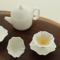 Half-Day Petal Gongfu Tea Cup Set (Pair)