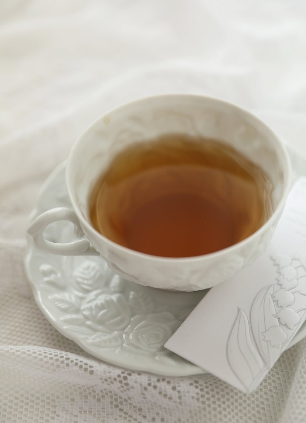 Frost Bloom Tea Cup & Saucer