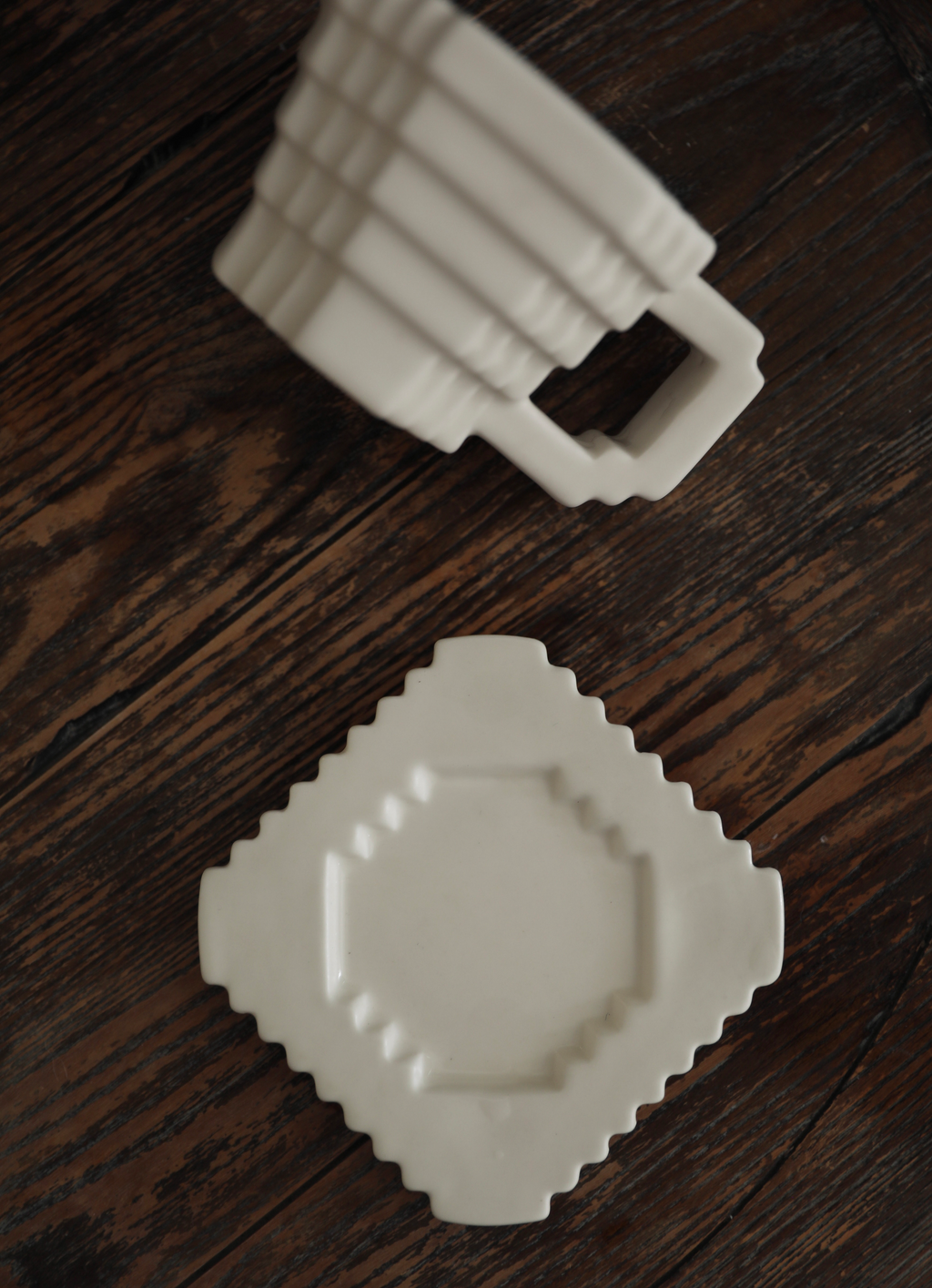 Pixel Pour Cup & Saucer