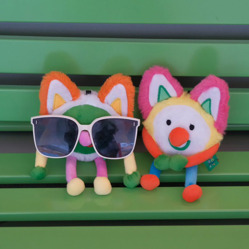 Dopamine Critter Keychain