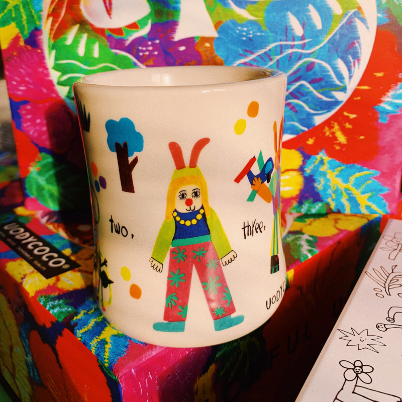 Whimsi-Hop Rabbit Mug