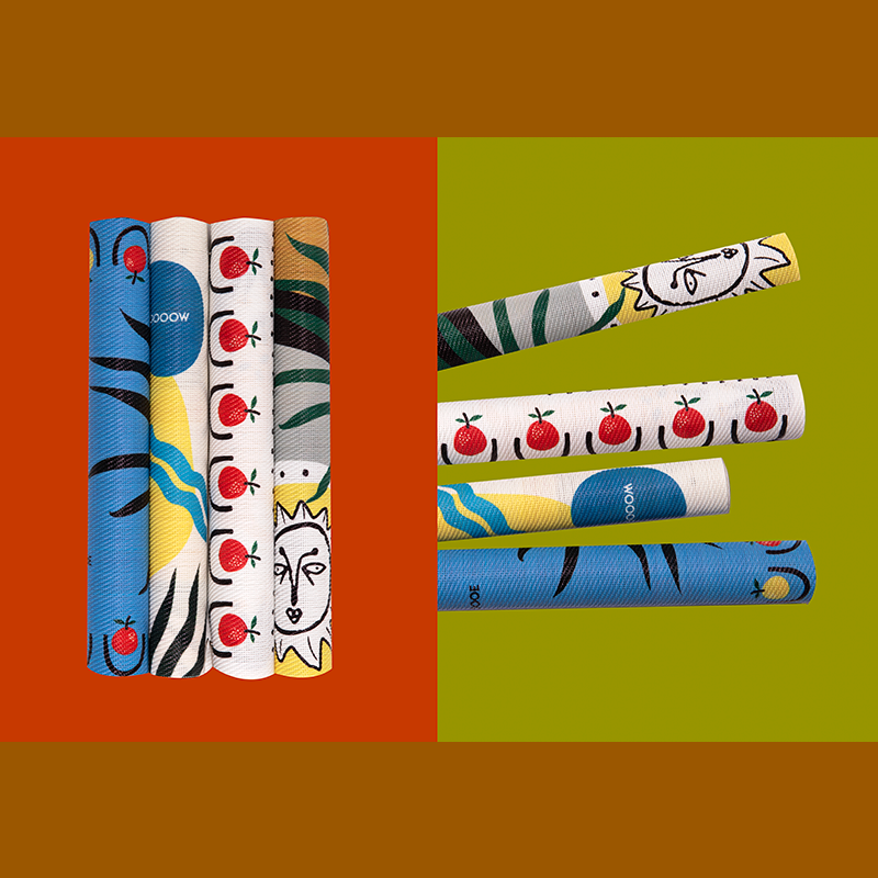 Graffiti Feast Table Mats