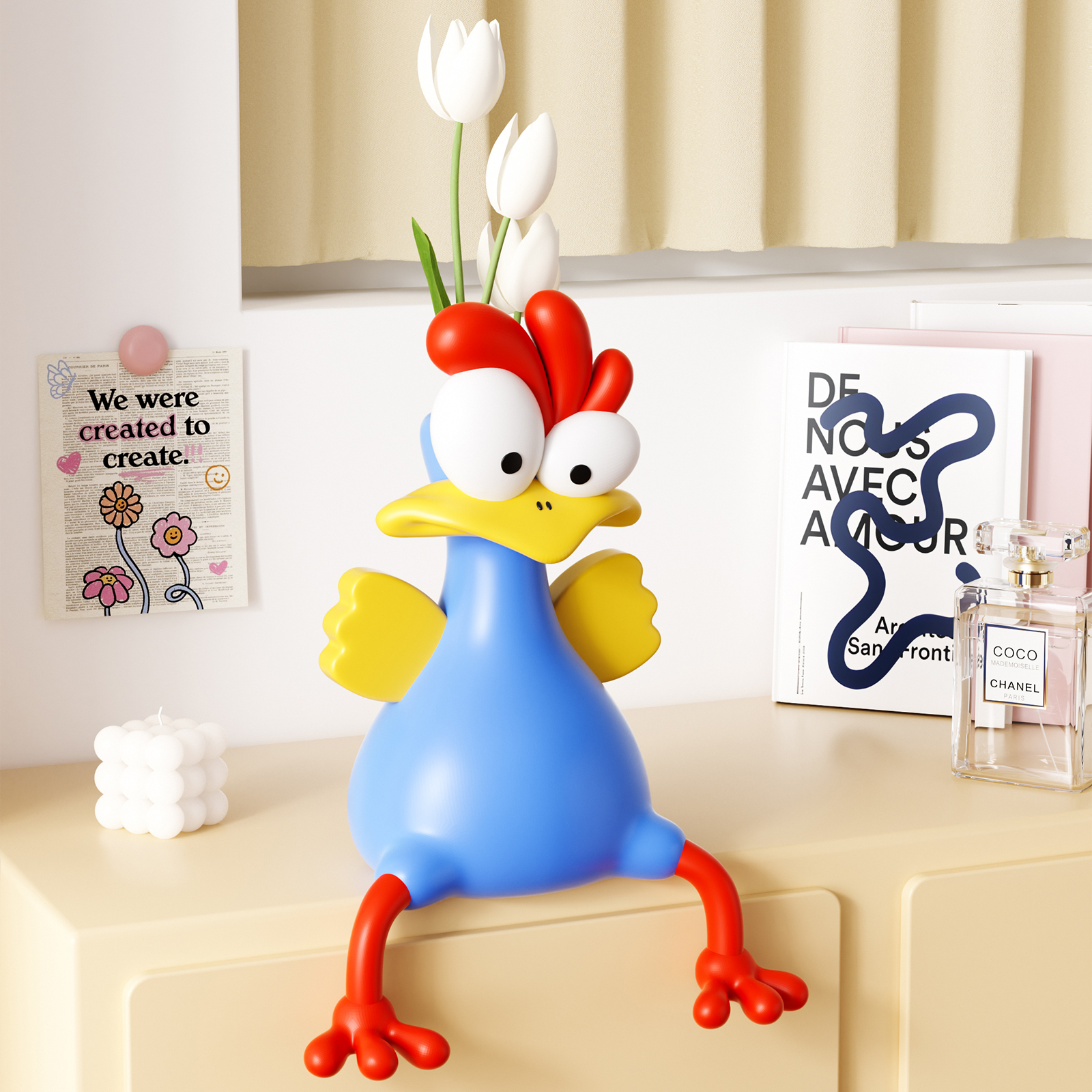 Clucky Bloom Vase