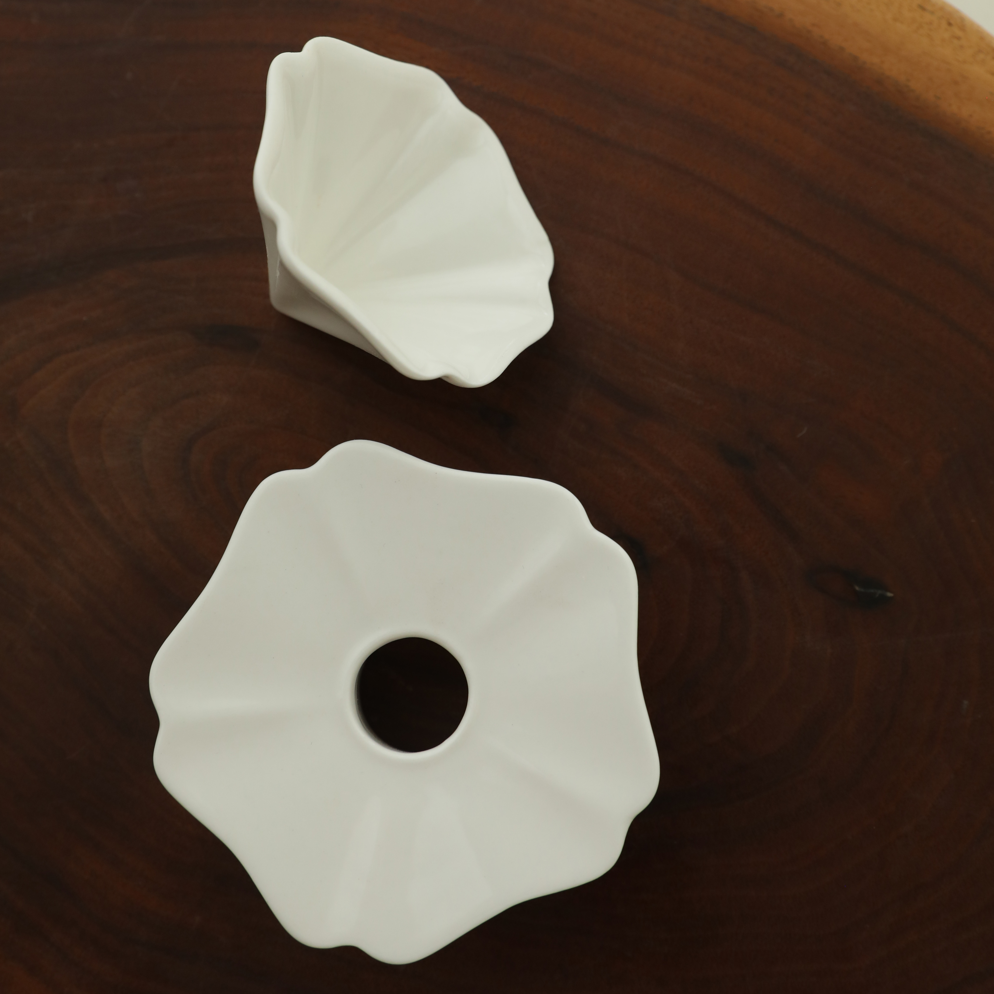 Half-Day Petal Gongfu Tea Cup Set (Pair)