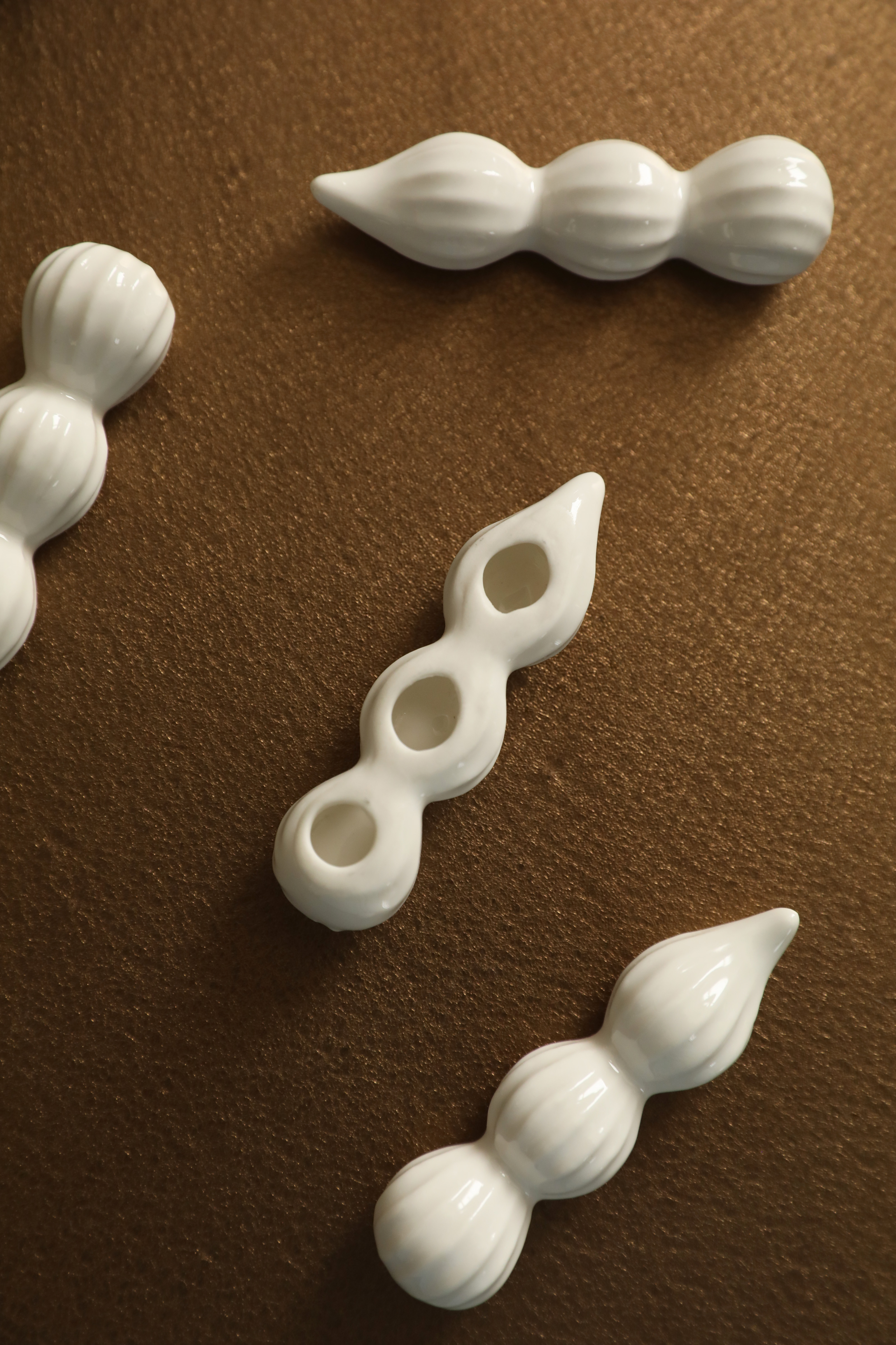 Patisserie Swirl Ceramic Chopstick Rests (Set of Two)