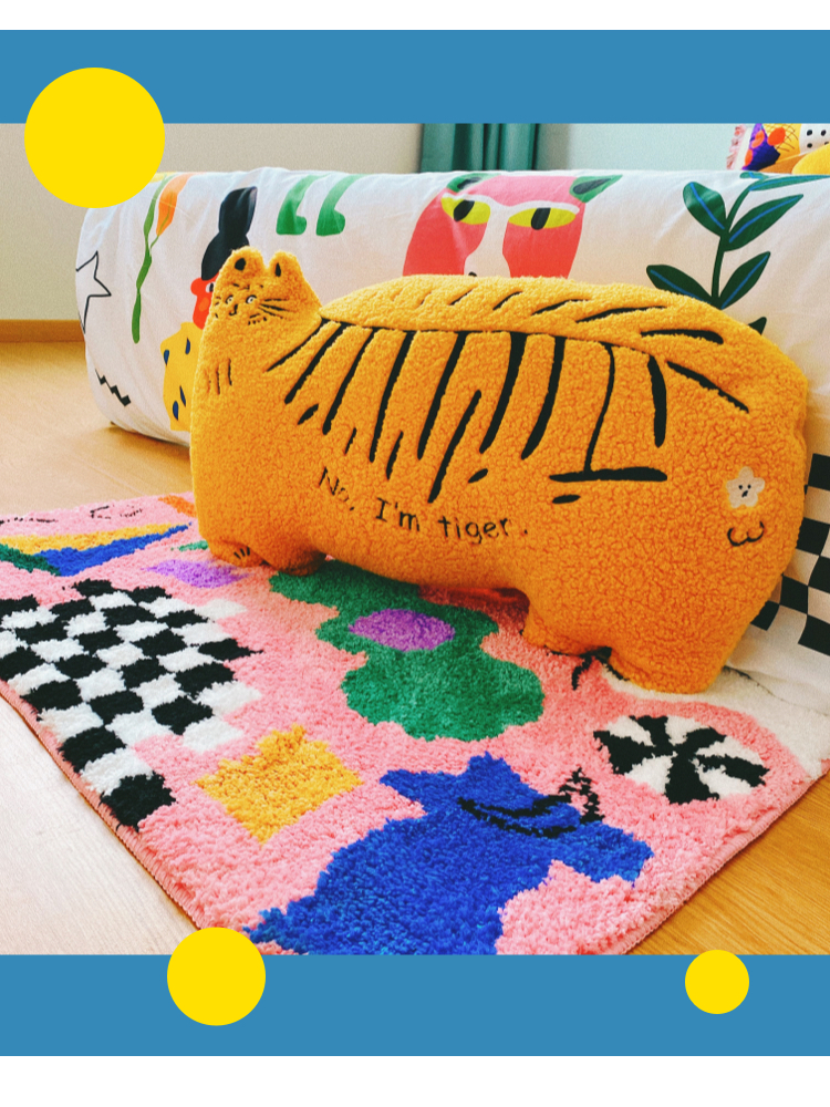 Fortune Tiger Cushion