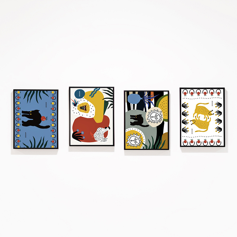 Graffiti Feast Table Mats