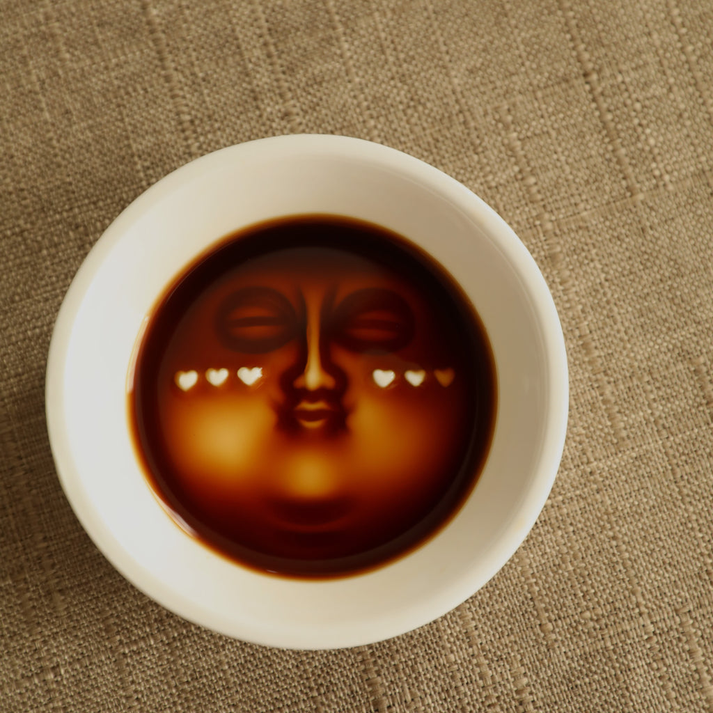 Smiley Soy Sauce Face Dish Set