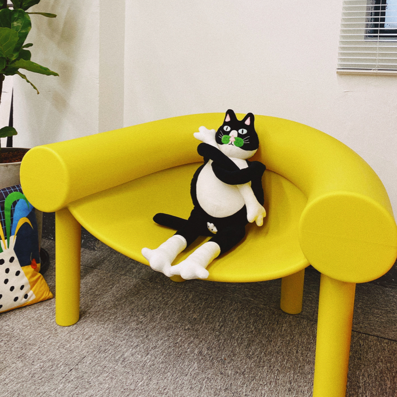 Fortune Whiskers Cat Plush