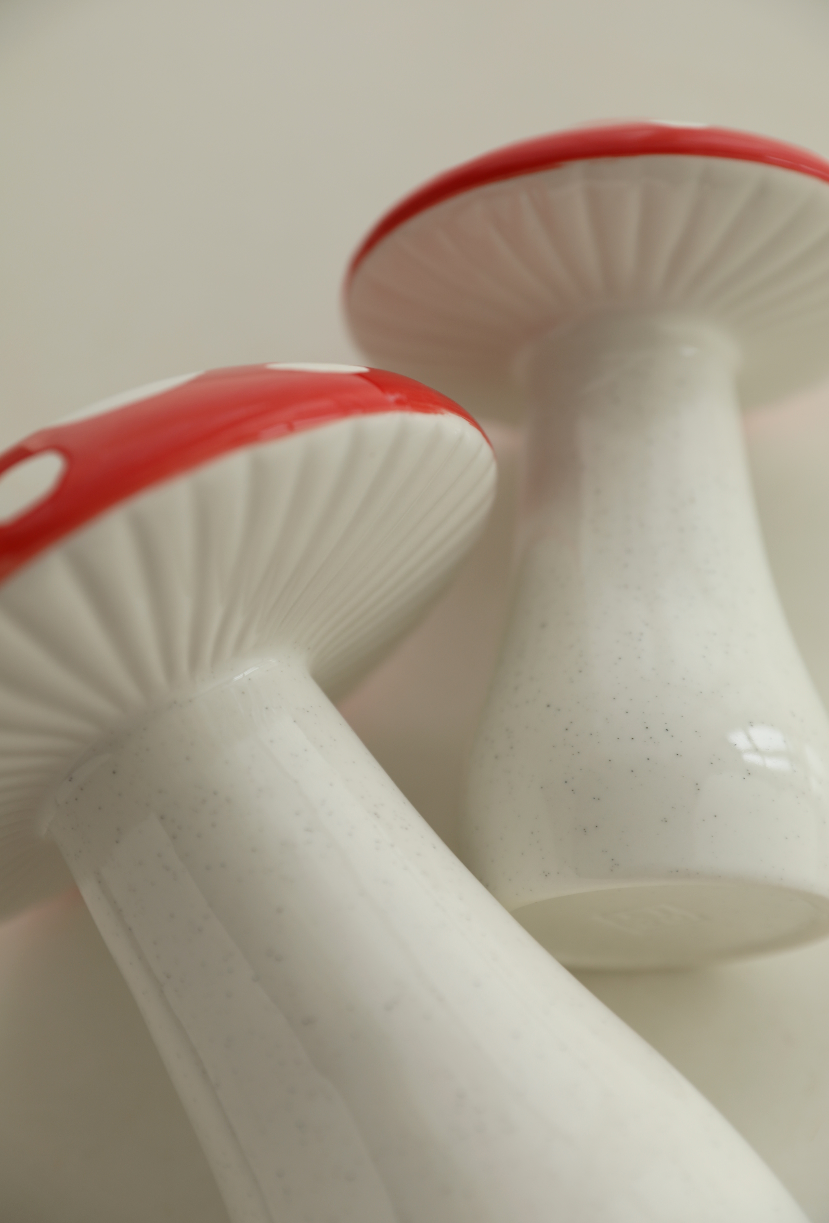 Whimsy Mushroom Ceramic Vase