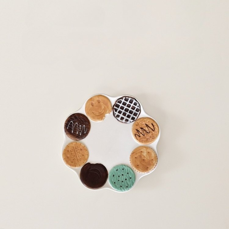 Waffle Whirl Dessert Plate - Choco Party image