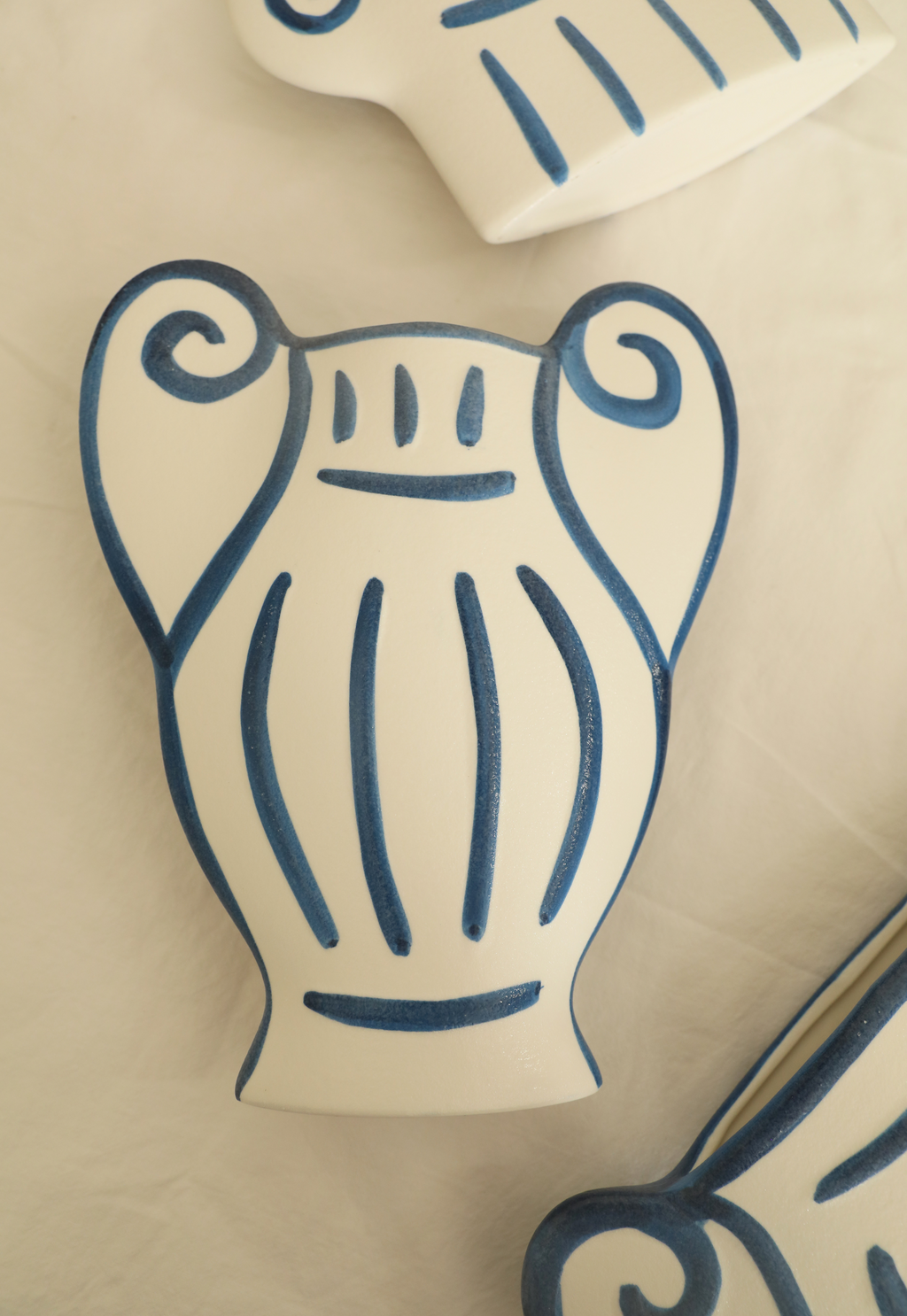 Ionian Whisper Ceramic Vase