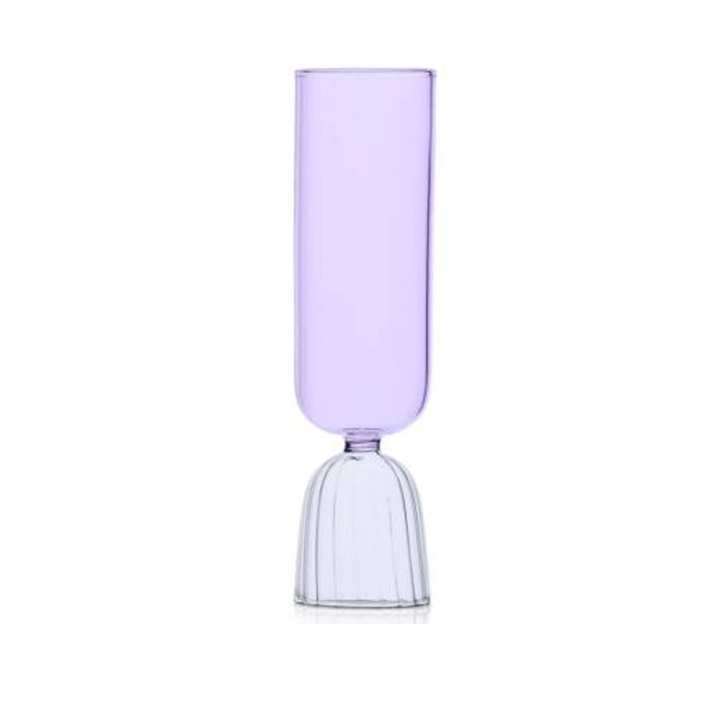 Ripple Bloom Glassware - Flute Blush image