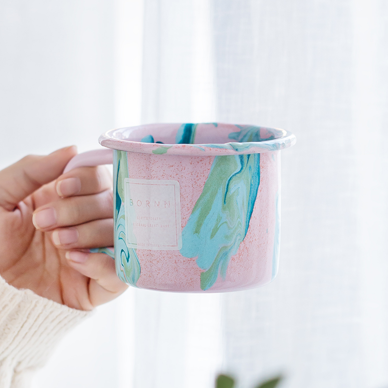 Swirly Whirly Enamel Mug image 3