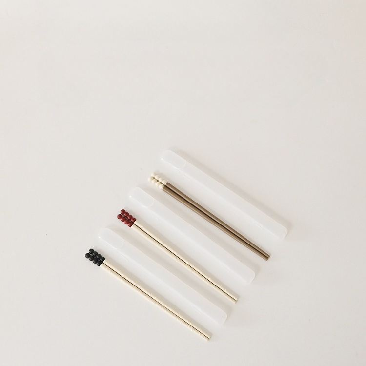 Bean Dot Chopstick Trio Set - Morning Market image