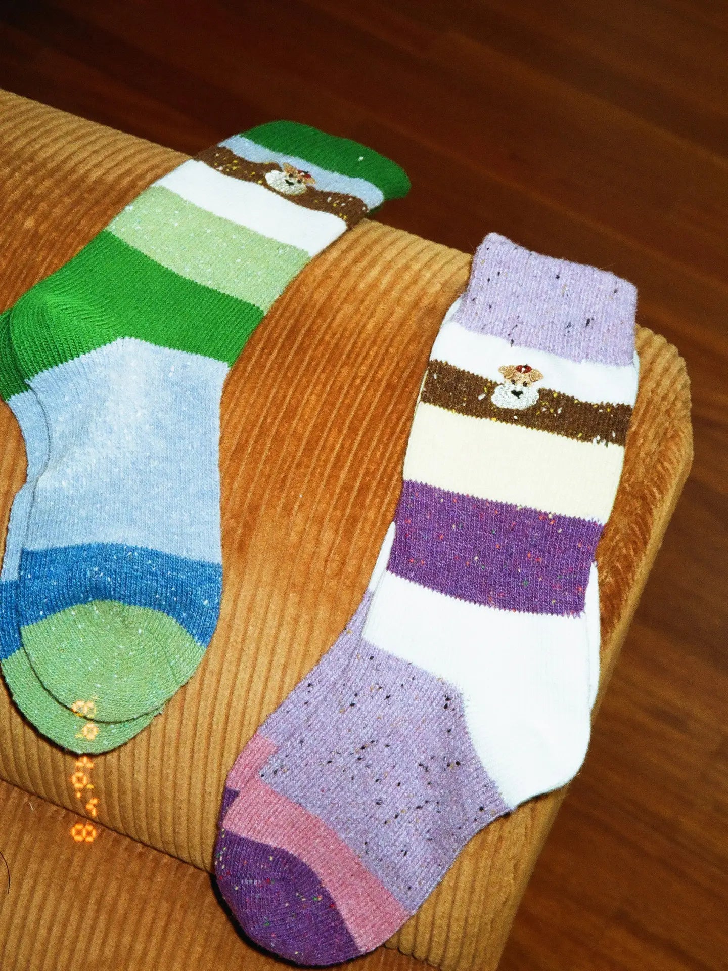 Popcorn Pup Cozy Socks image 1