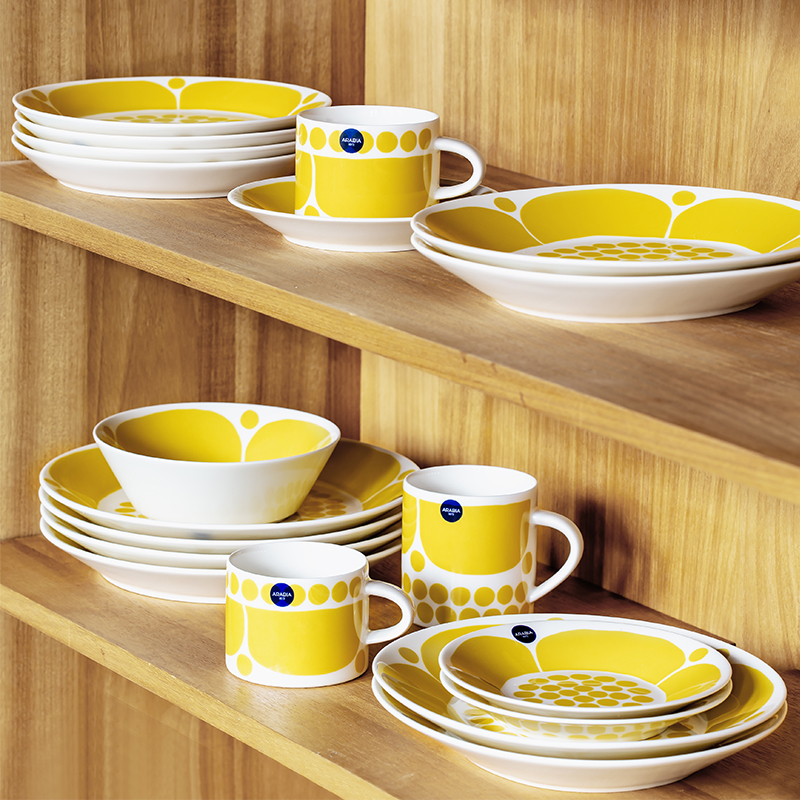 Sunny Dot Waltz Teatime Set image 2