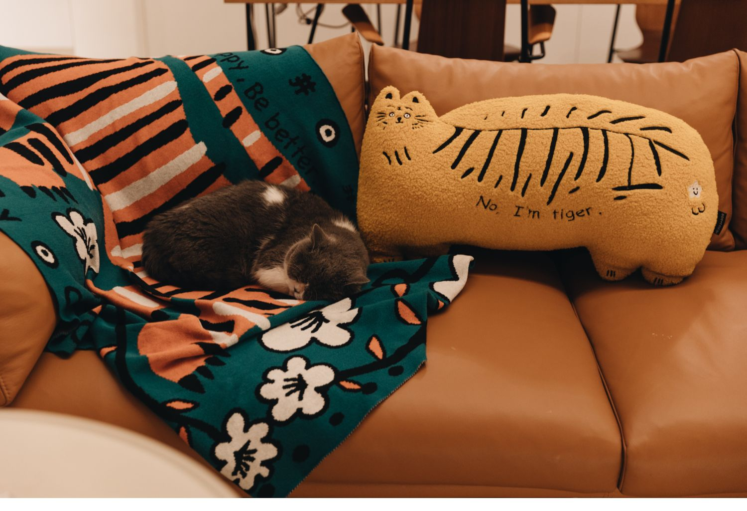 Fortune Tiger Cushion