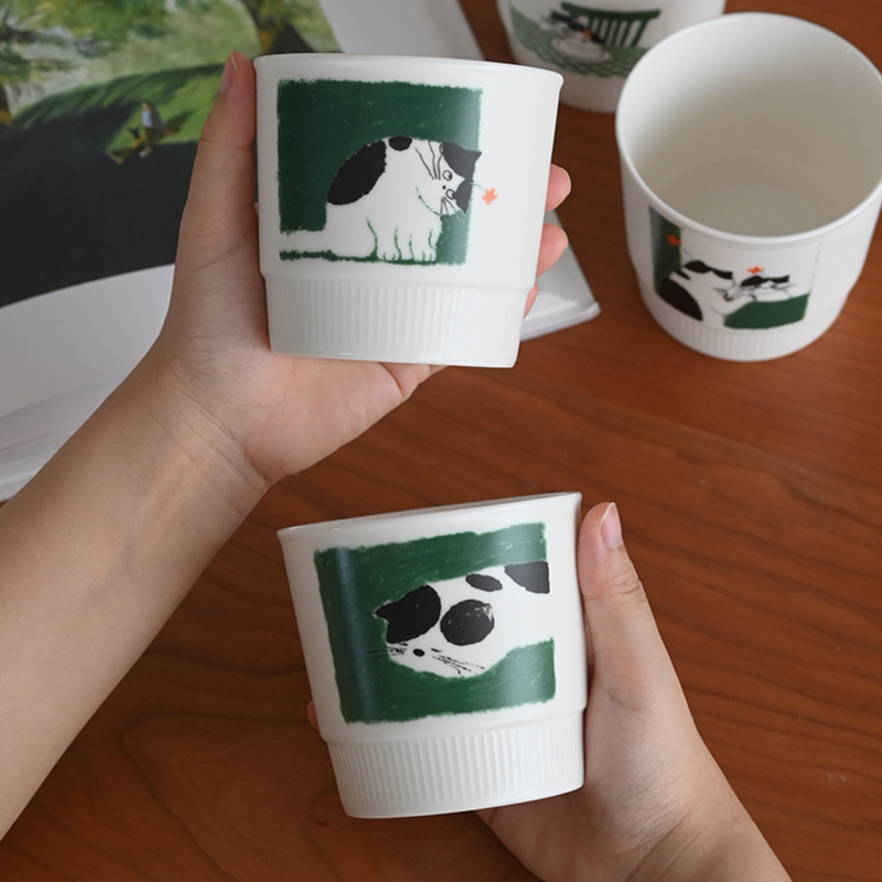 Peekaboo Cat Cup Set image 1