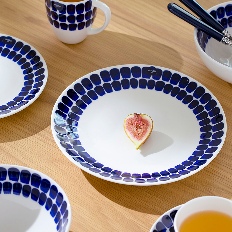 Midnight Petal Parade Ceramic Dinnerware image 3