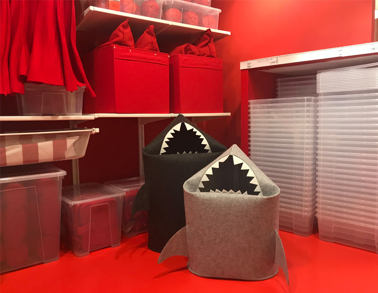 Chomp-Chomp Shark Laundry Basket image 2