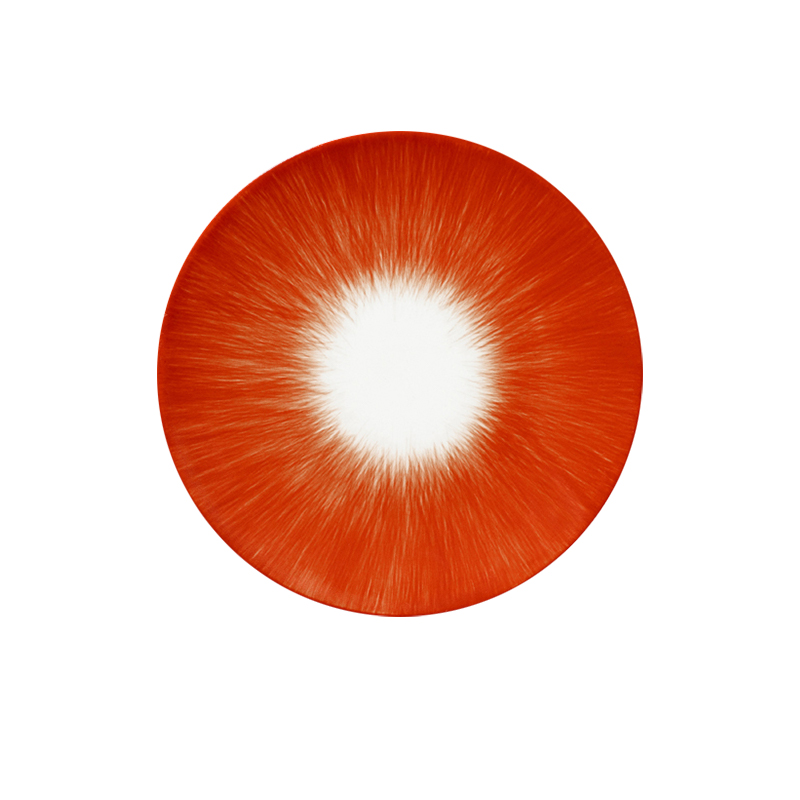 Flare Bloom Fireglow Plates - Breakfast Plate image