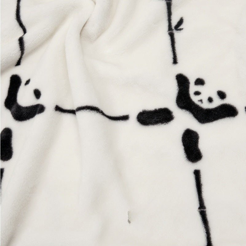 Panda Tai Chi Fleece Blanket image 3