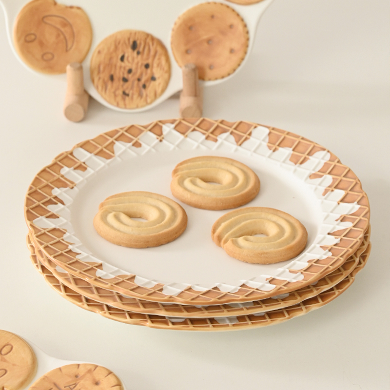 Waffle Whirl Dessert Plate image 3