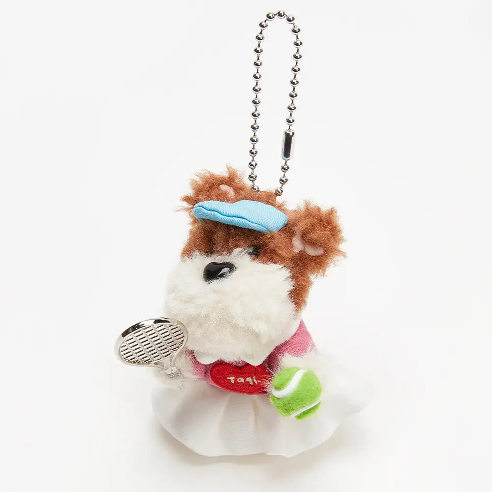 Court Buddies Plush Keychain - White Dress image