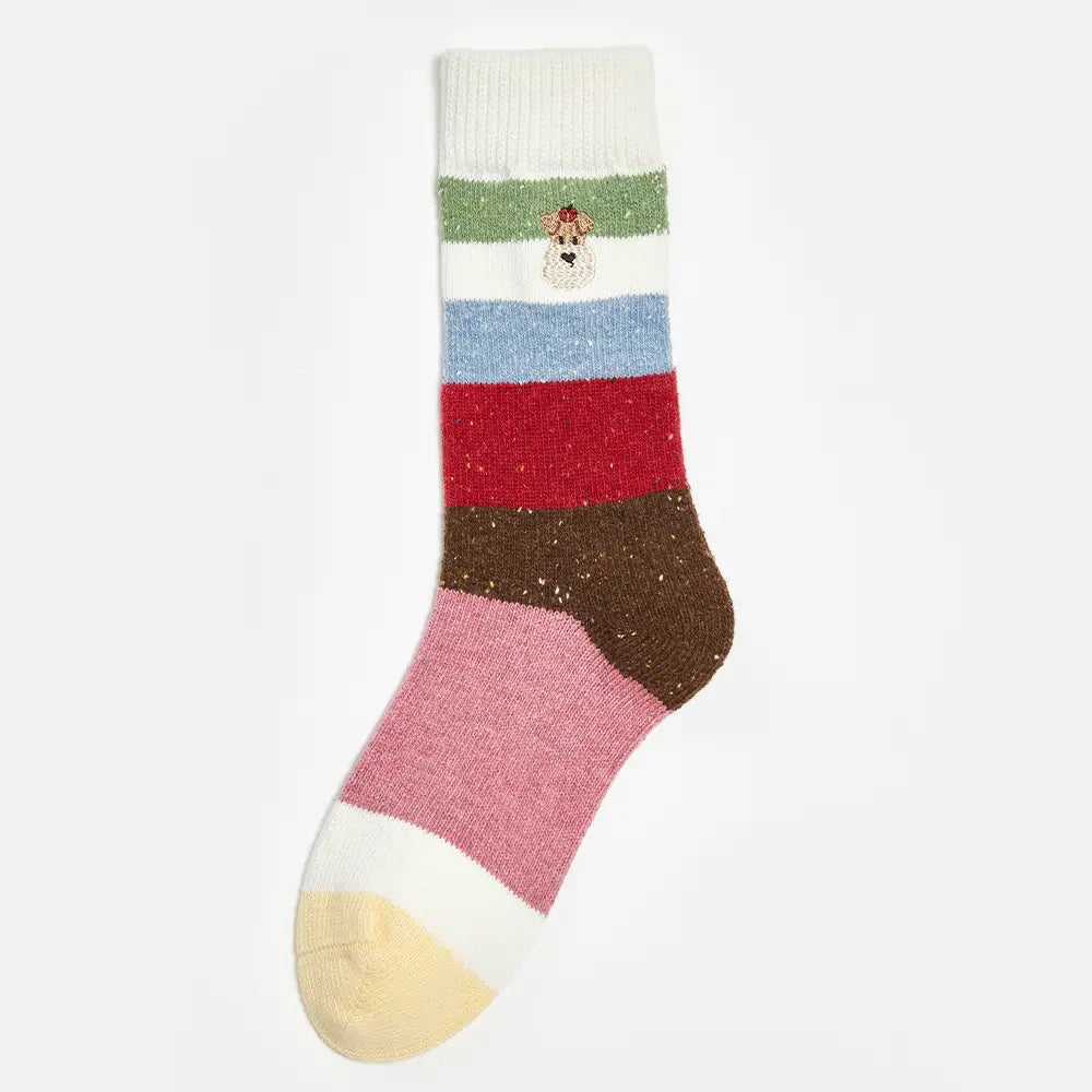 Popcorn Pup Cozy Socks - Mixed Color image