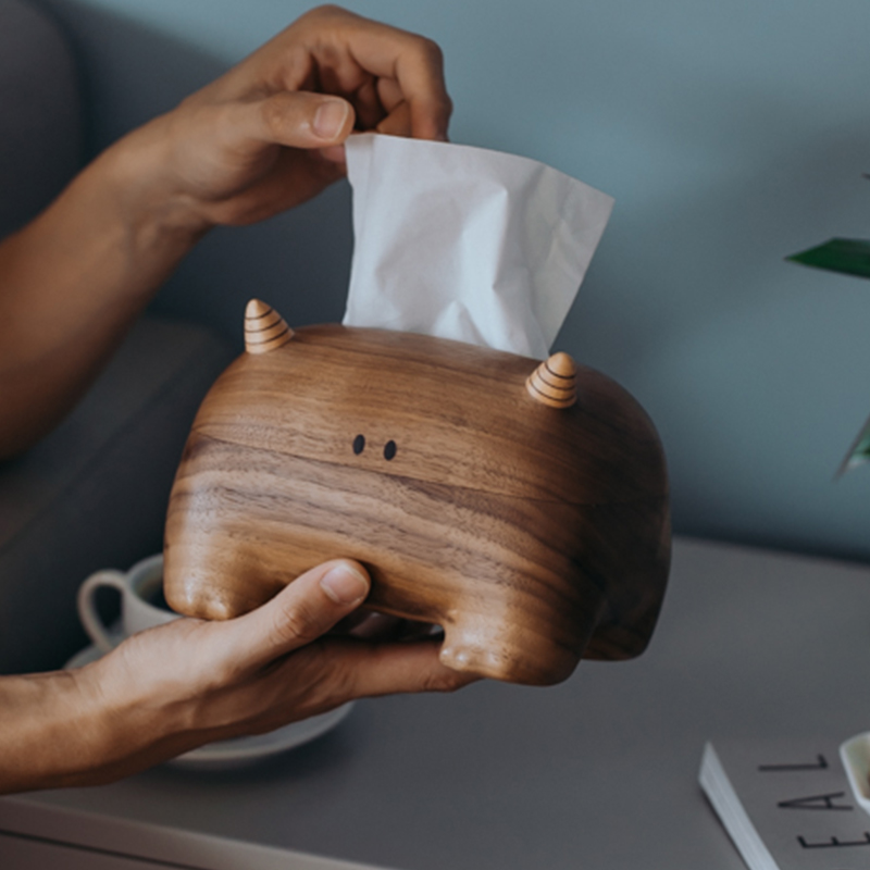 Lil’ Lumberbeast Tissue Buddy - Forest Walnut image