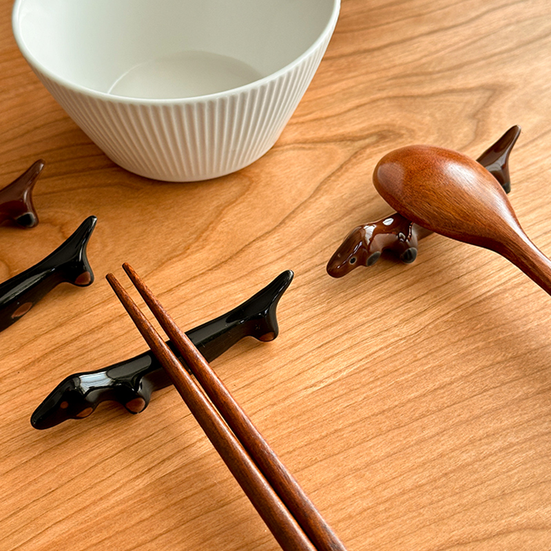 Sausage Duo Chopstick Rests image 2