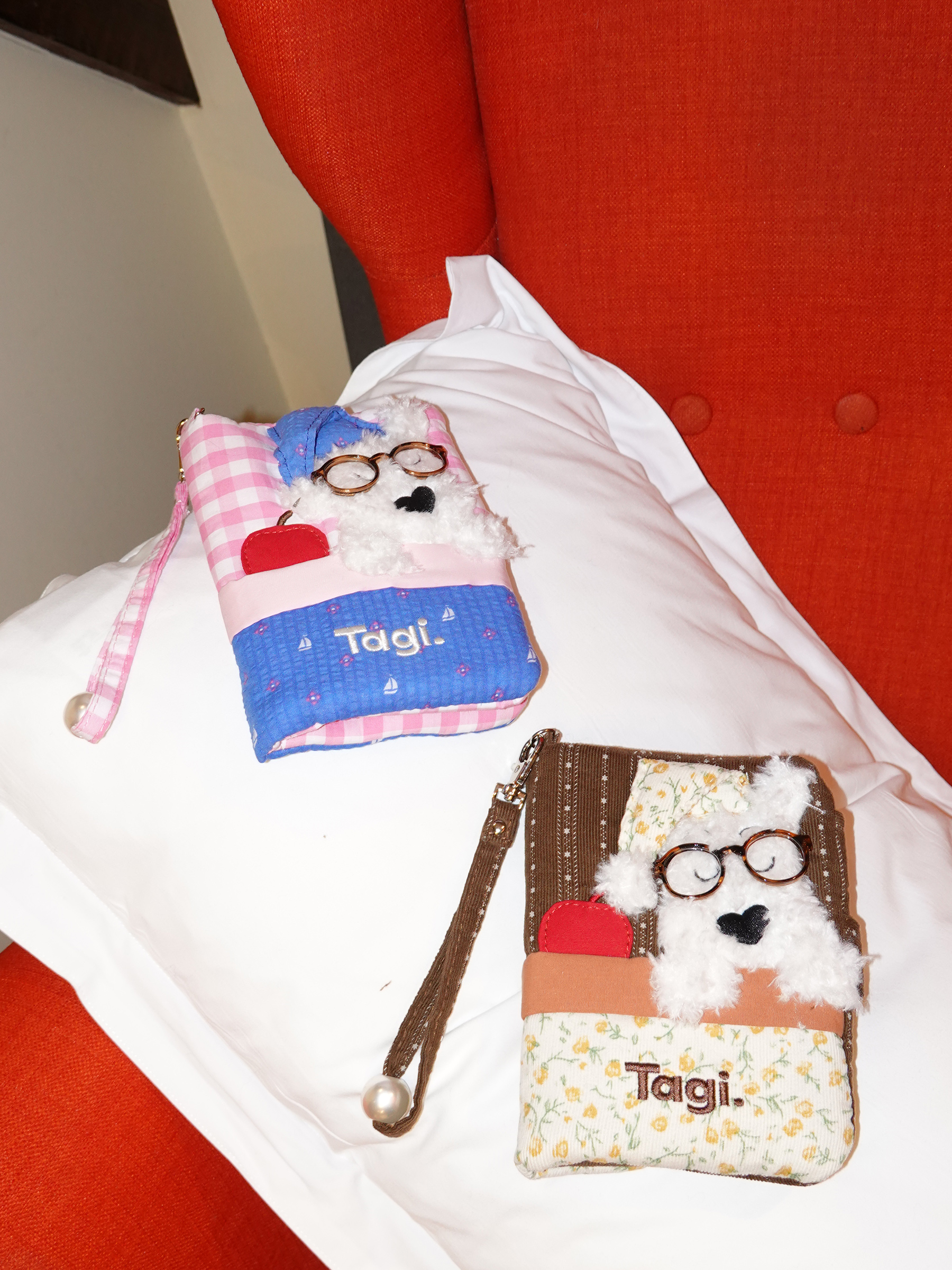 Sleepy Pup Passport Pouch image 1