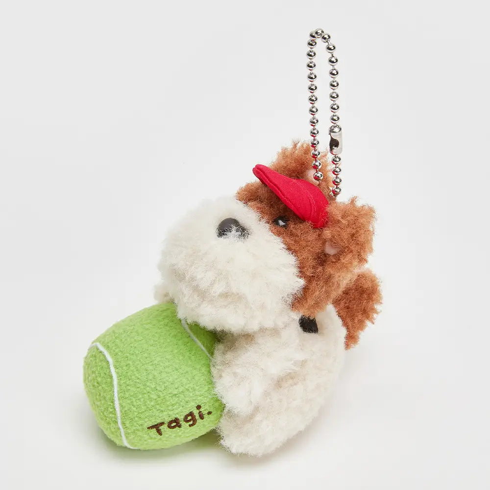 Court Buddies Plush Keychain - Ball Love image