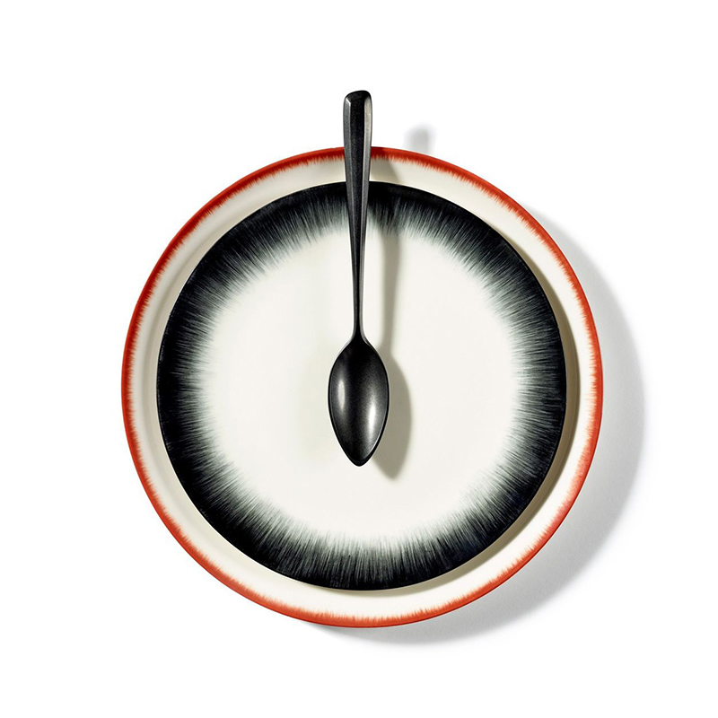 Onyx Whisper Ceramic Plates image 2