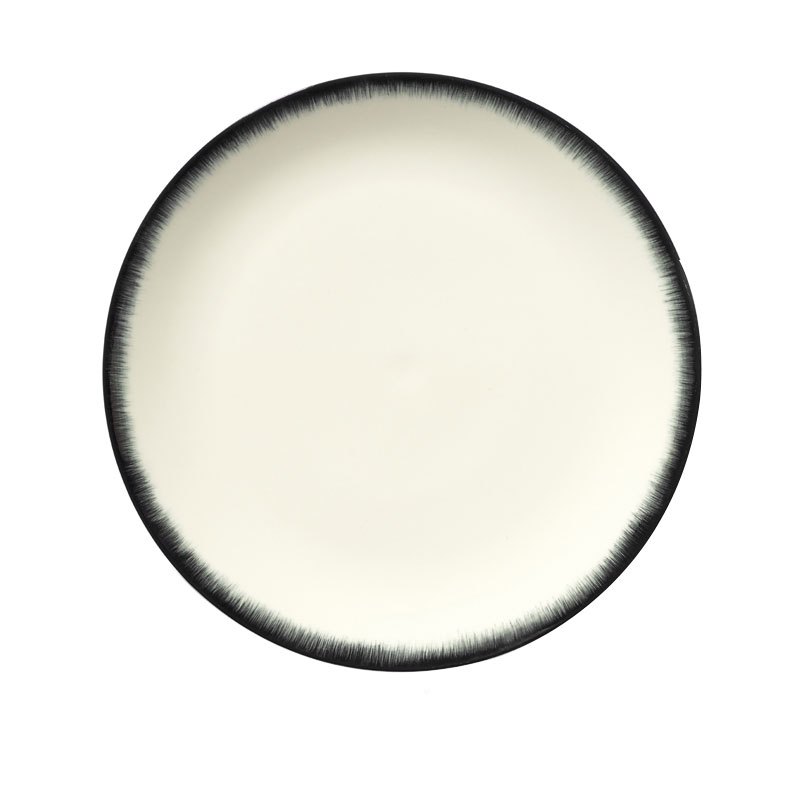 Onyx Whisper Ceramic Plates - Dinner Plate image