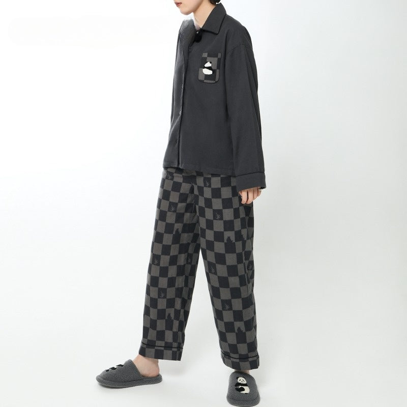 Panda Puff Cozy Pajama Set image 4