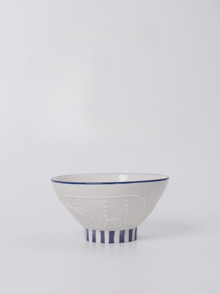 Polar Party Tableware Set - Chilly Stripe Bowl image