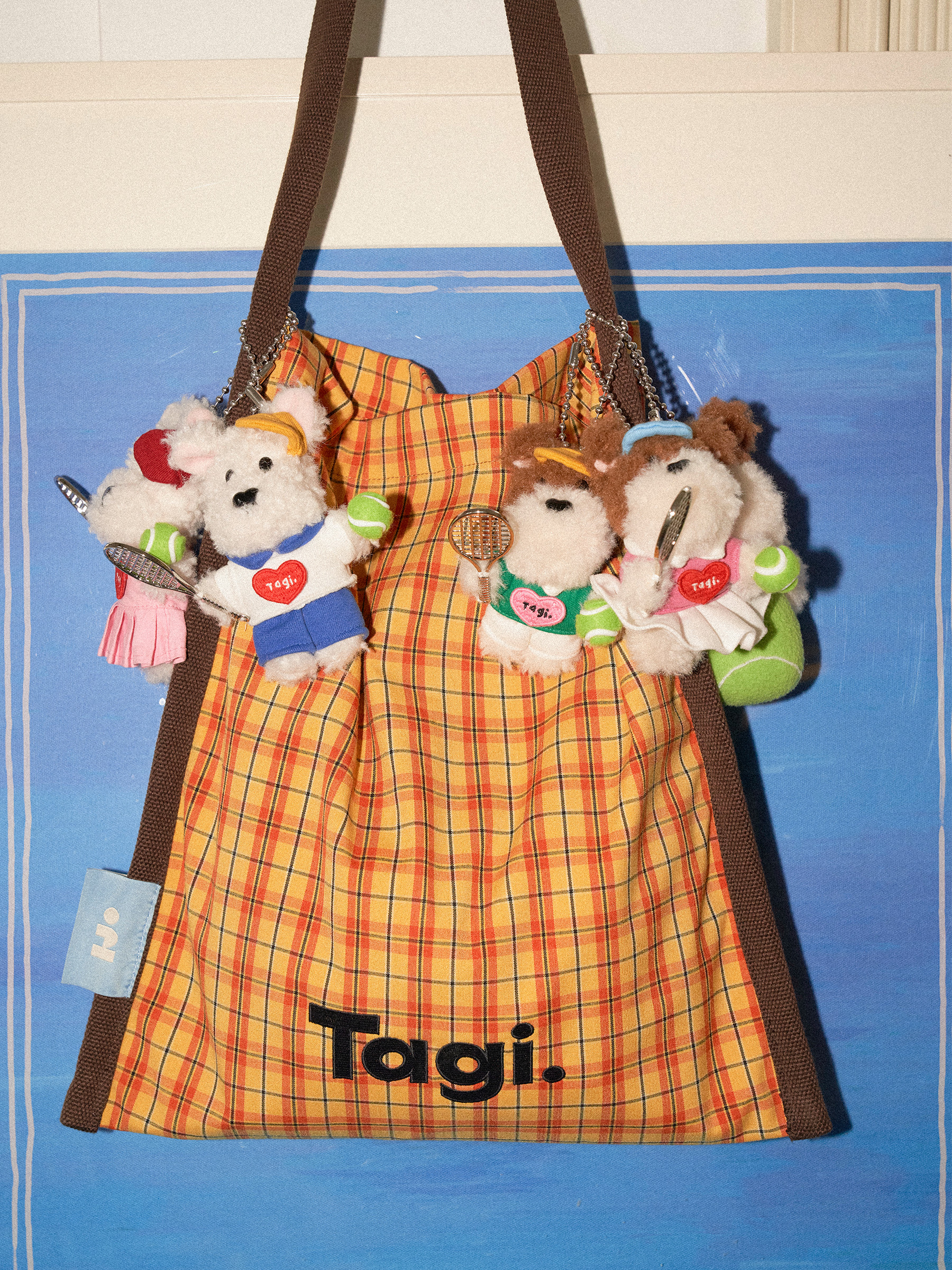 Court Buddies Plush Keychain image 1