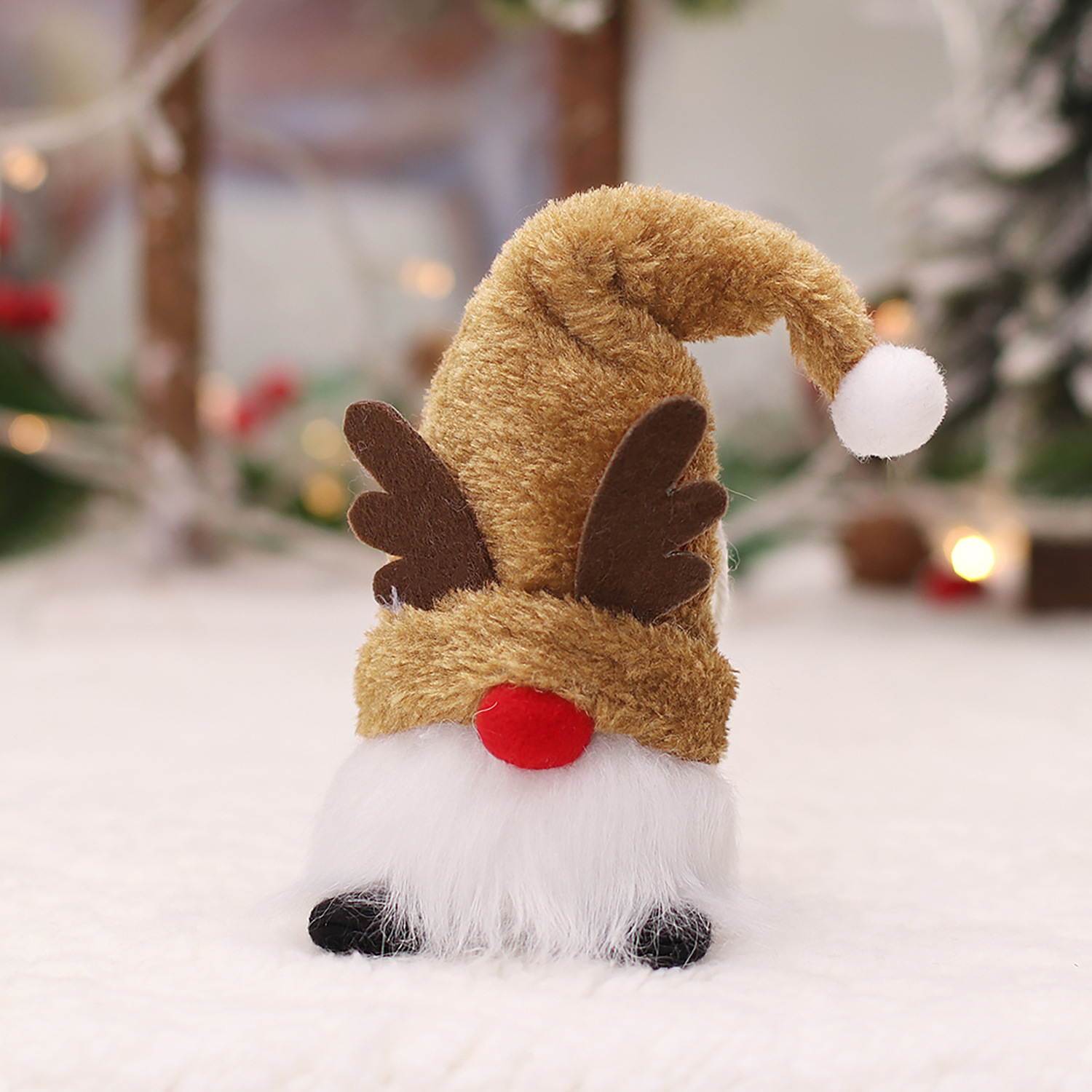 Aurora Glow Christmas Gnome Ornament