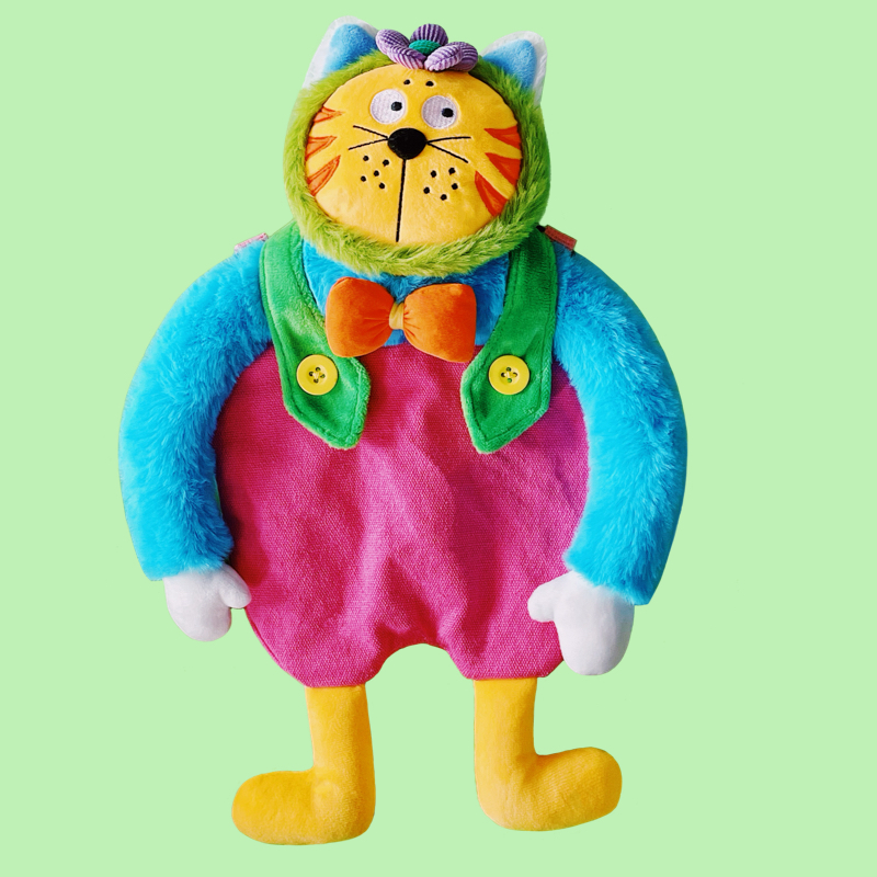 Lazy Cat Crossbody Bag