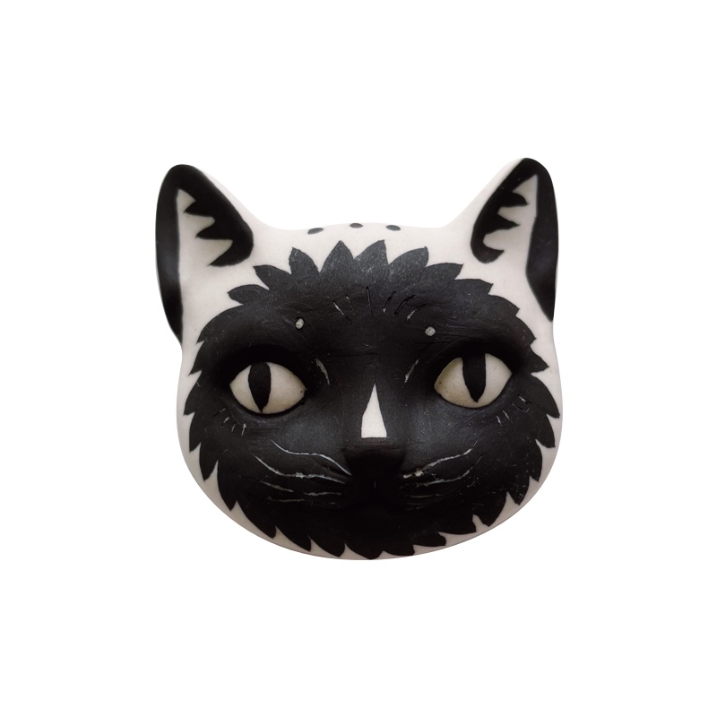 The Aristocats Magnets – Hand-Painted Ceramic Cat Faces