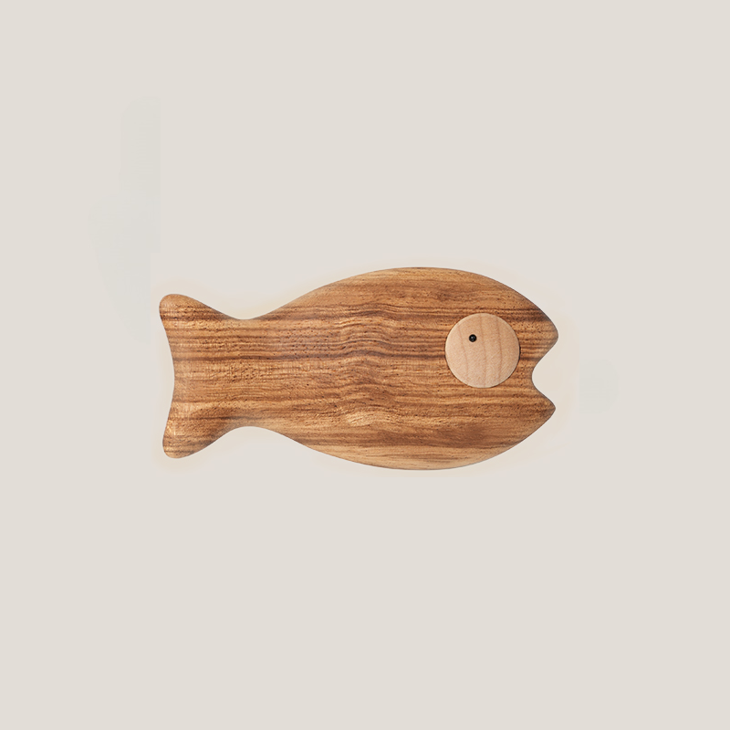Lazy Little Fish Wooden Bottle Opener & Magnet