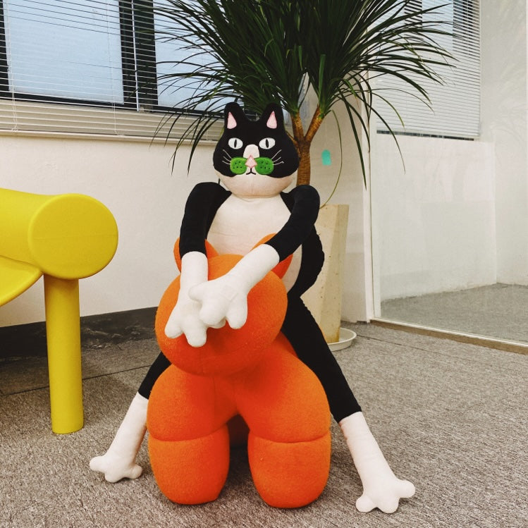 Fortune Whiskers Cat Plush