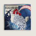 Rooster’s Song Silk Square