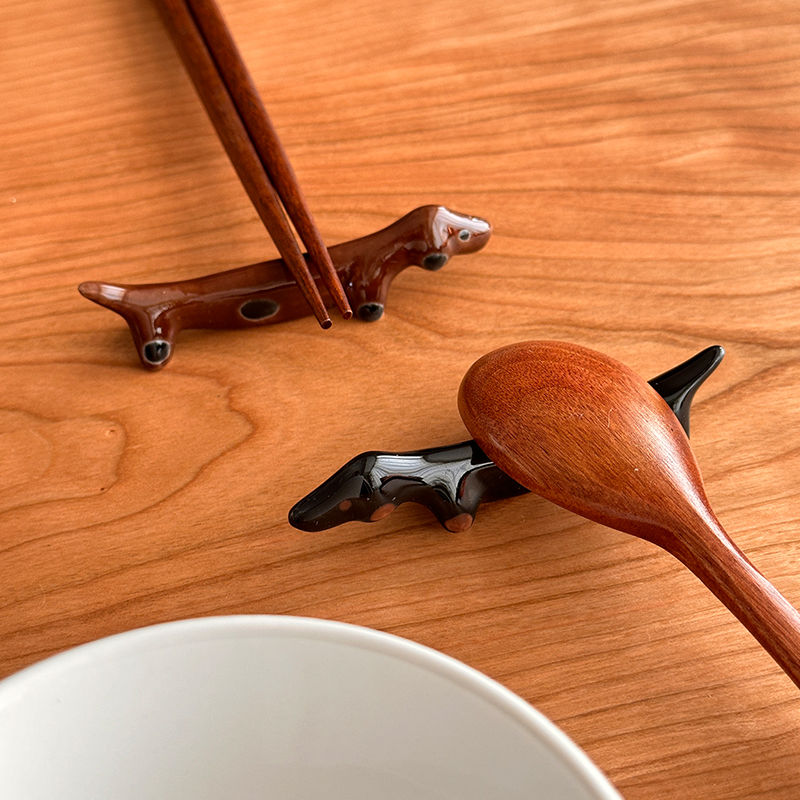 Sausage Duo Chopstick Rests image 0
