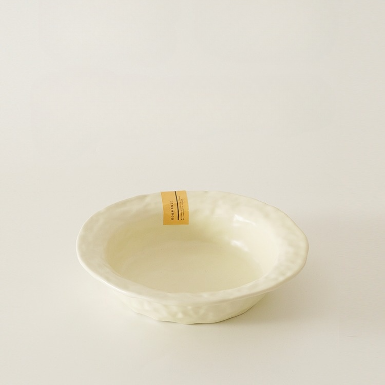 Wavy Whimsy Butter Dishes - Cream Deep image