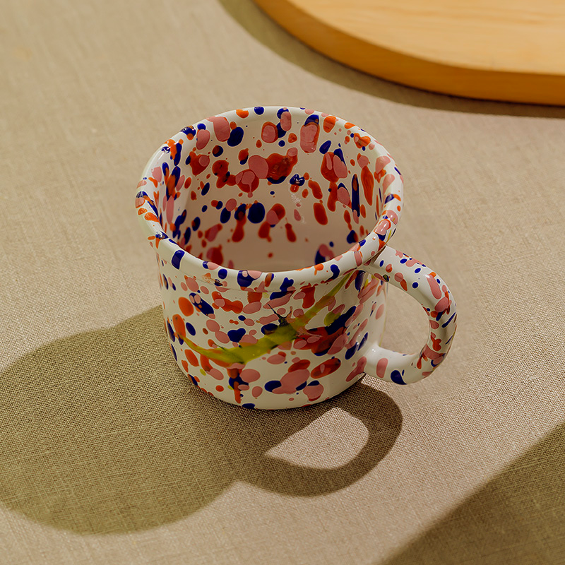 Splatter Pop Enamel Mug image 2